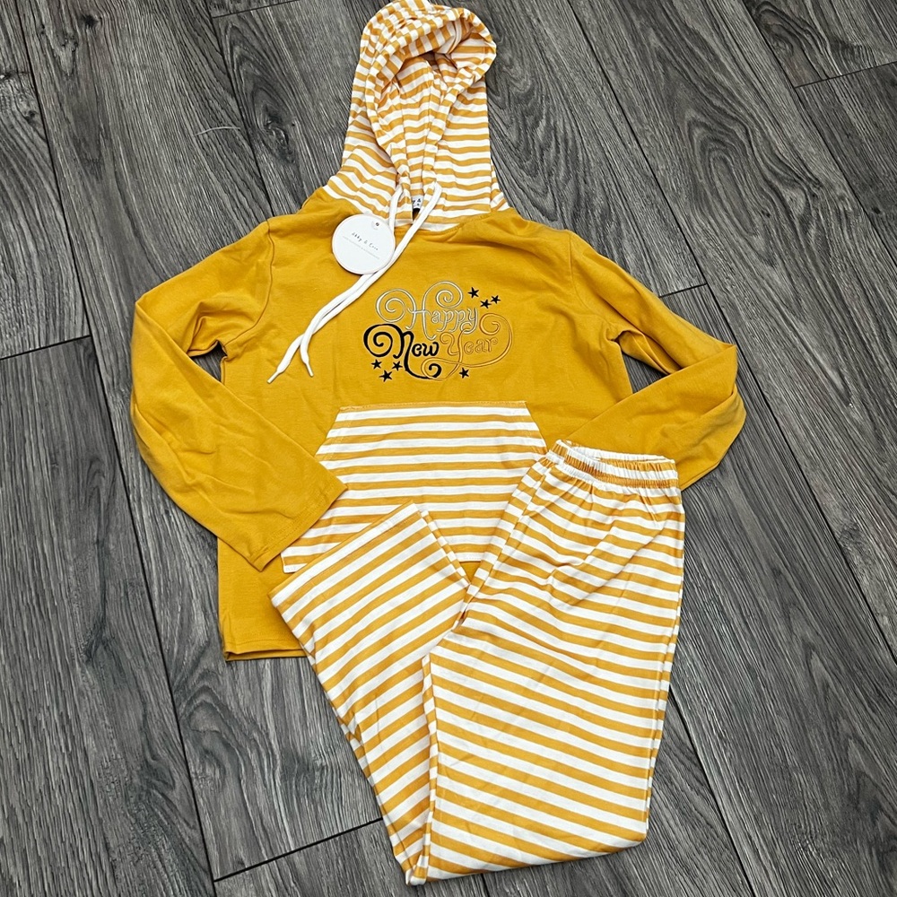 New years hoodie set